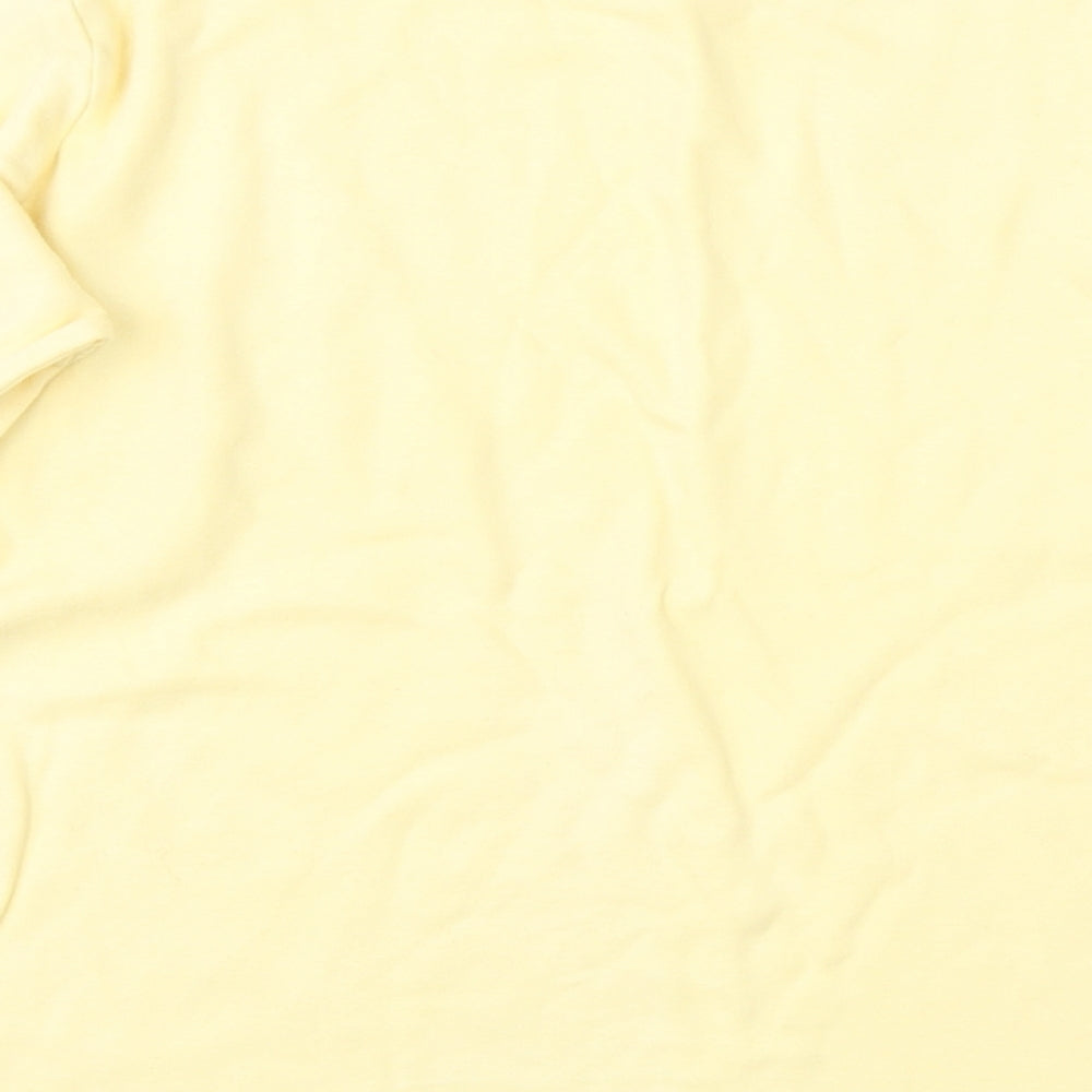 Preworn Womens Yellow Basic T-Shirt