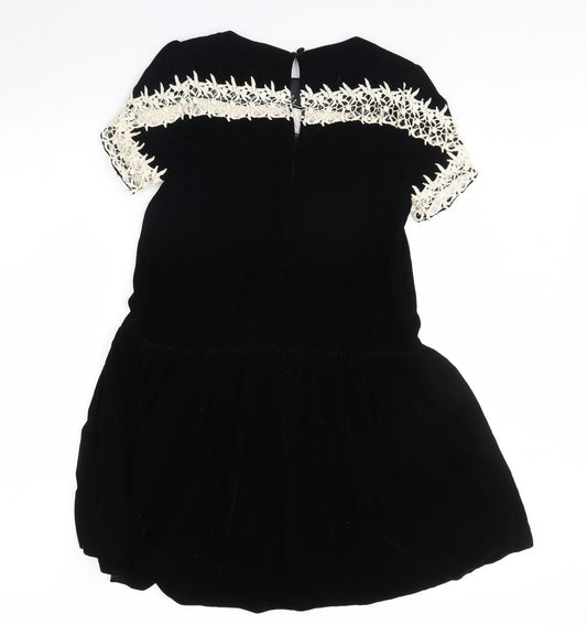 ASOS Womens Black Fit & Flare Size 6