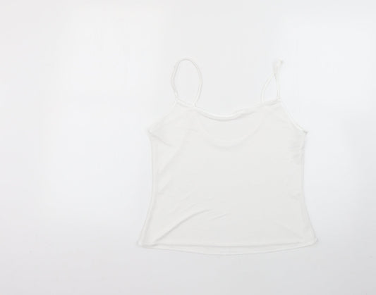 Marks and Spencer Womens White Basic Blouse Size 12