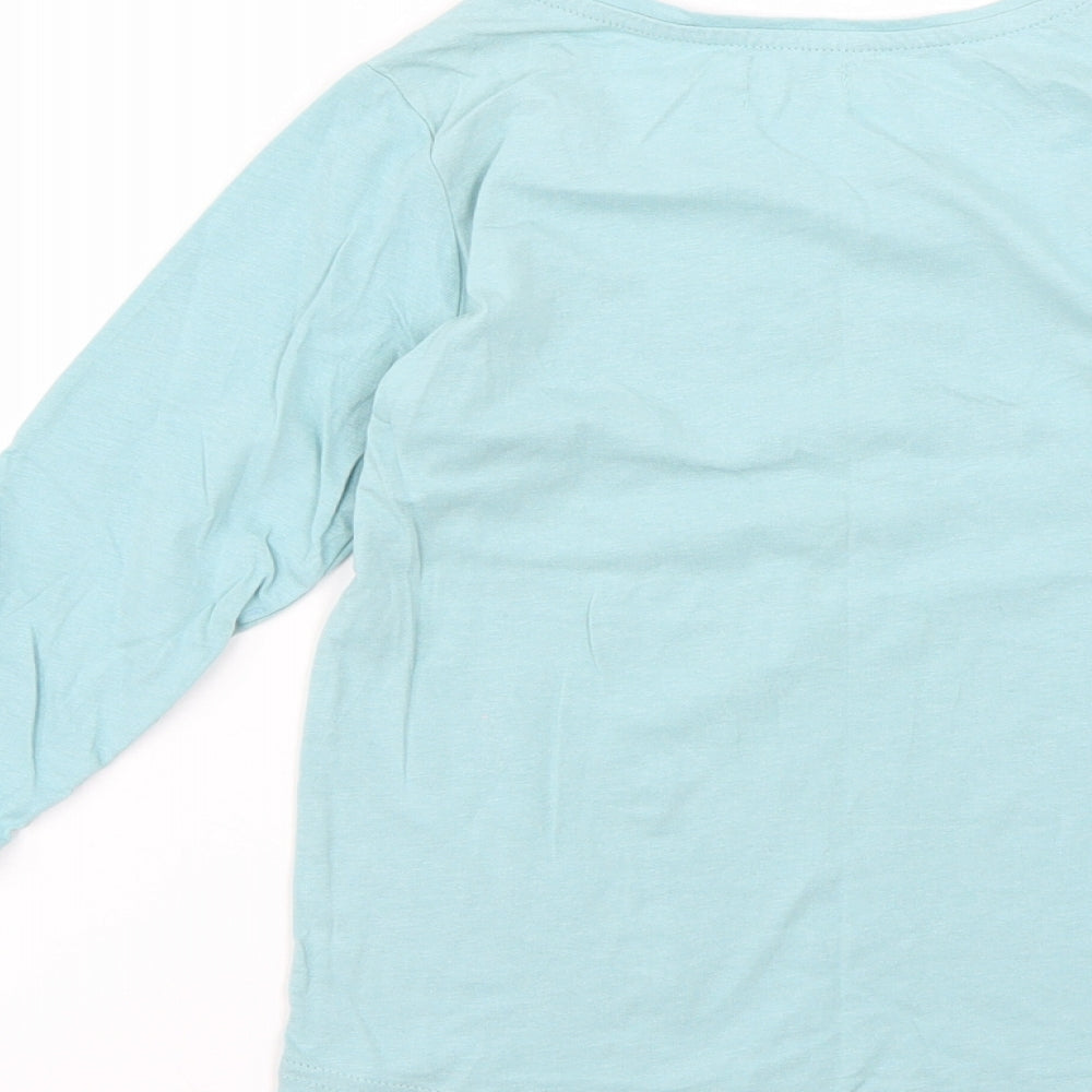 Sfera Girls Green Basic T-Shirt Size 7-8 Years