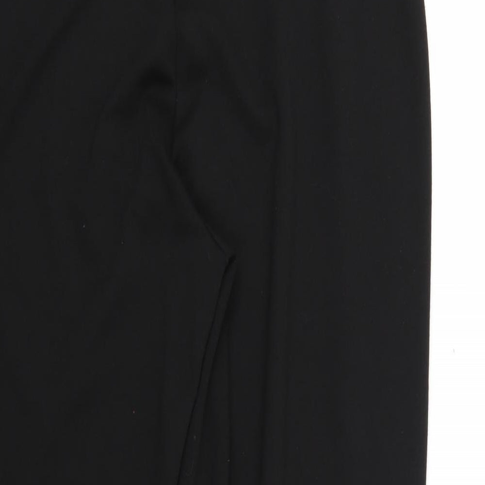 Womens UK Size 16 isle Regular Fit Black Trousers