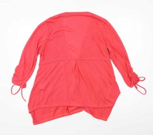 Womens UK Size 10 Per Una Pink Cardigan Jumper