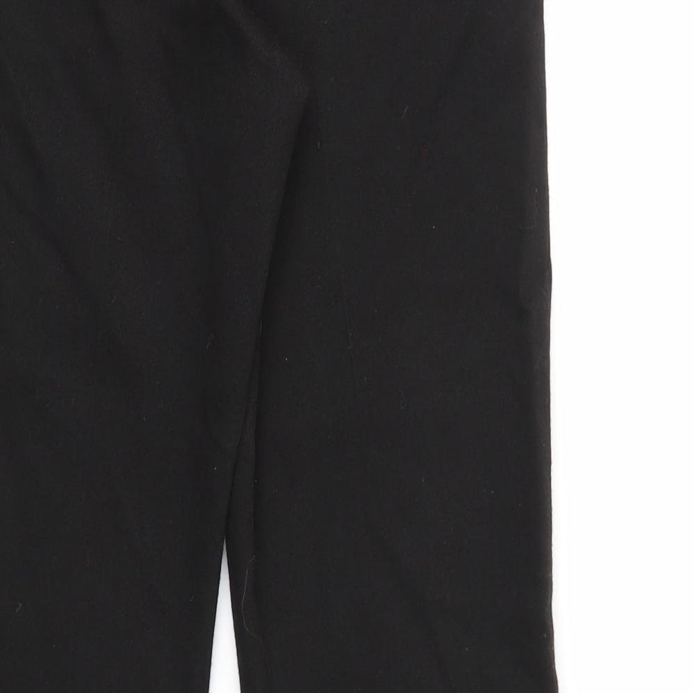 George Boys Black Capri Trousers Size 9-10 Years