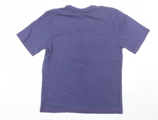 Mens UK Size M George Blue T-Shirt
