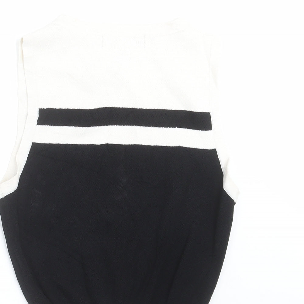 FOREVER 21 Womens Black Knit Pullover Jumper Size S