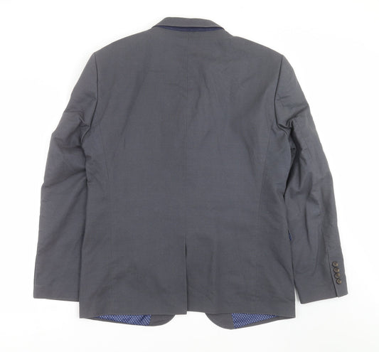 Mens UK Size 40 NEXT Regular Grey Suit Jacket