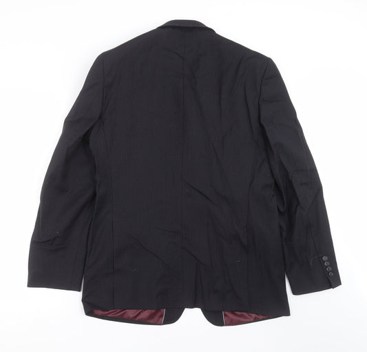 Mens UK Size 42 Marks and Spencer Regular Black Suit Jacket
