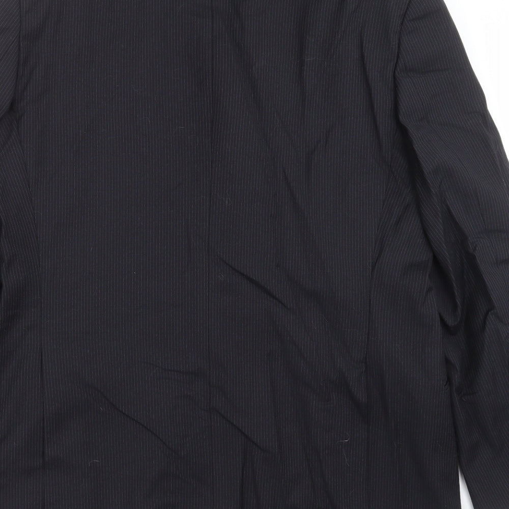 Mens UK Size 42 Marks and Spencer Regular Black Suit Jacket