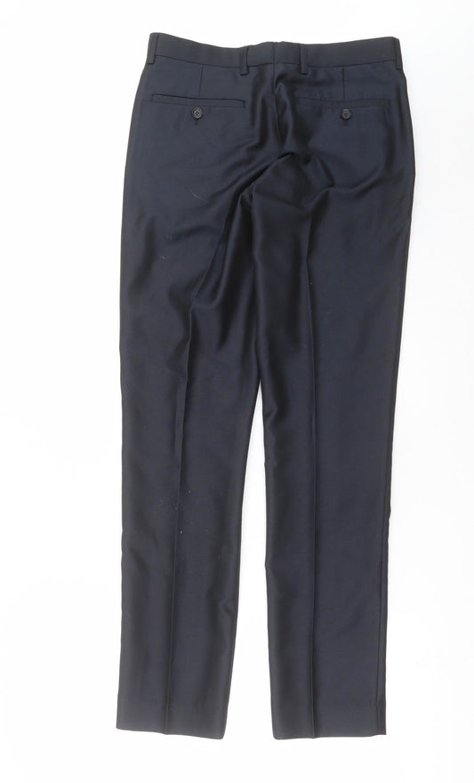 Ventuno 21 Mens Blue Trousers Size 30 in L31 in