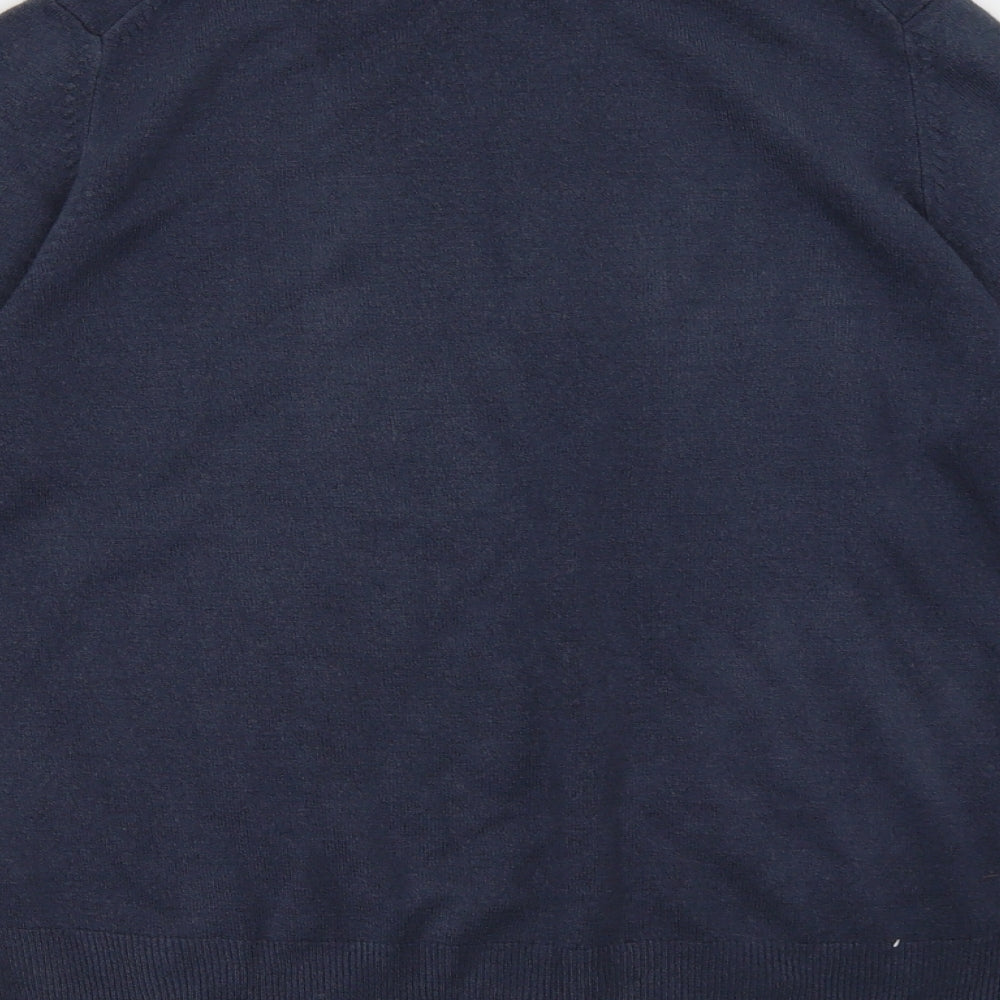 Womens UK Size 10 Marks and Spencer Blue Pullover Sweatshirt