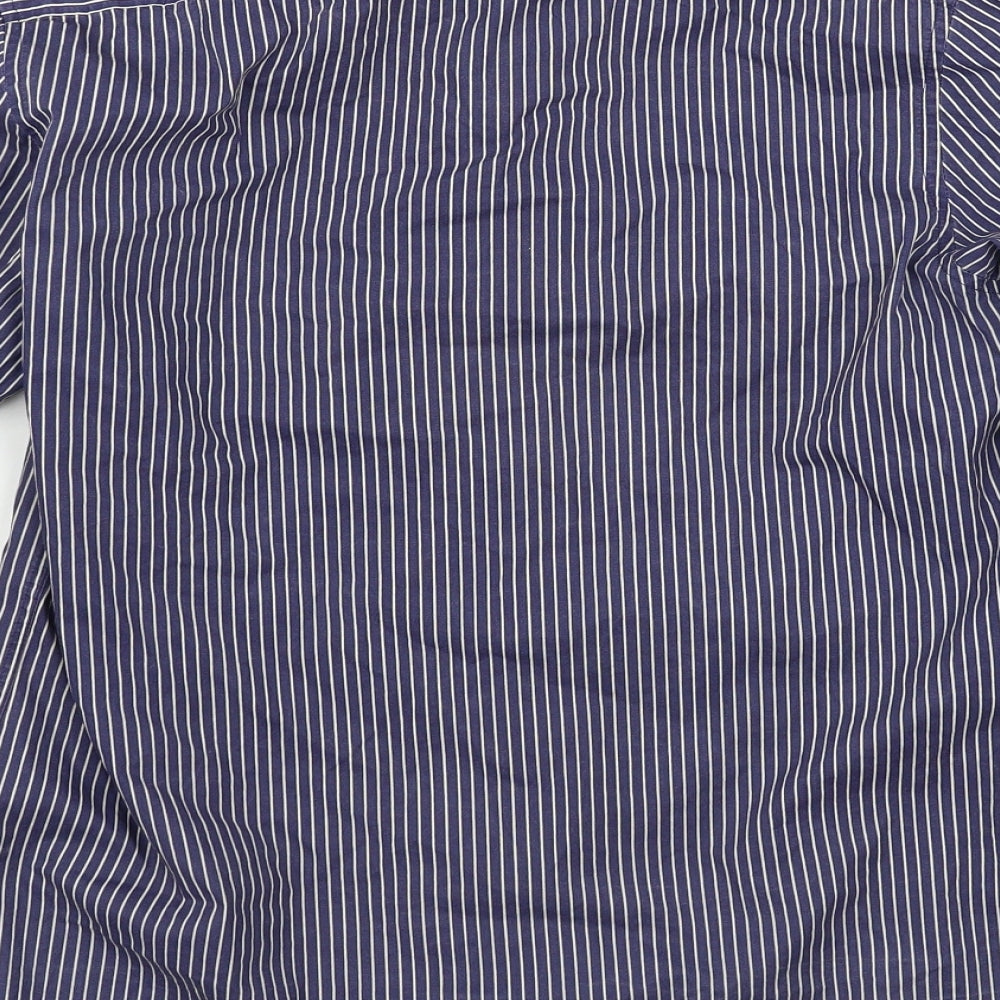 Mens UK Size S Burton Black Button-Up Long Sleeve Casual Shirt