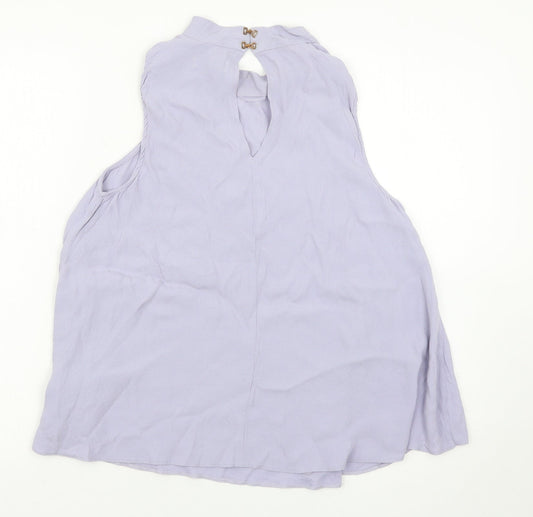 Matalan Womens Blue Basic Blouse Size 12