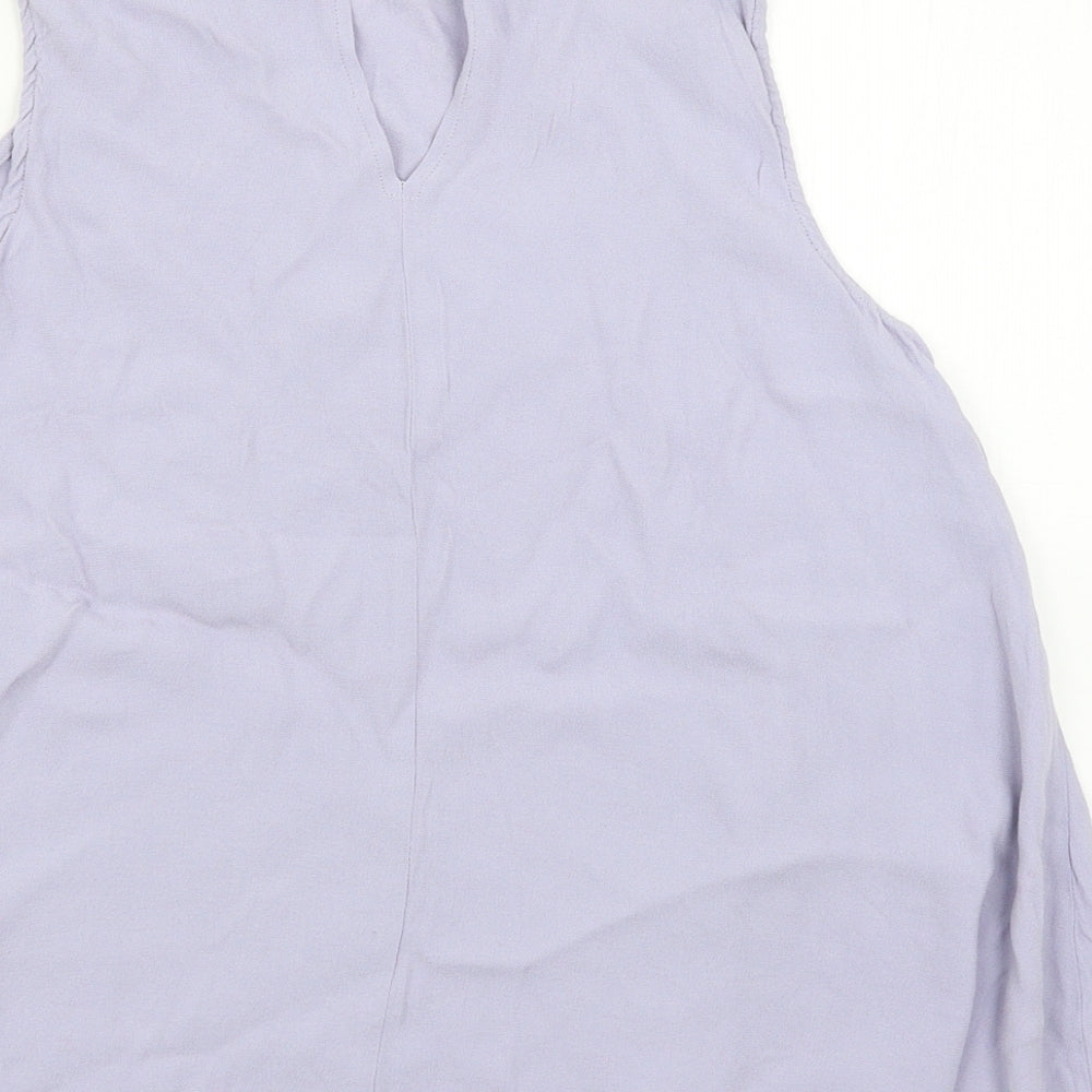 Matalan Womens Blue Basic Blouse Size 12