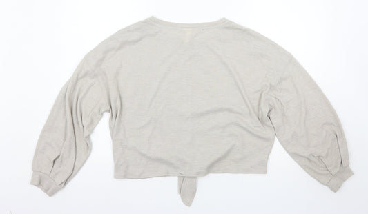 Womens UK Size M H&M Beige Pullover Jumper