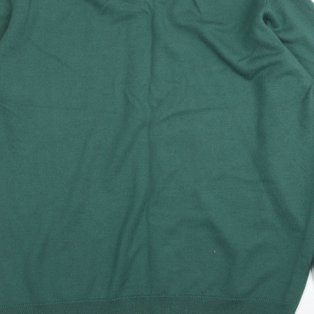 EWM Mens Green Pullover Jumper Size XL