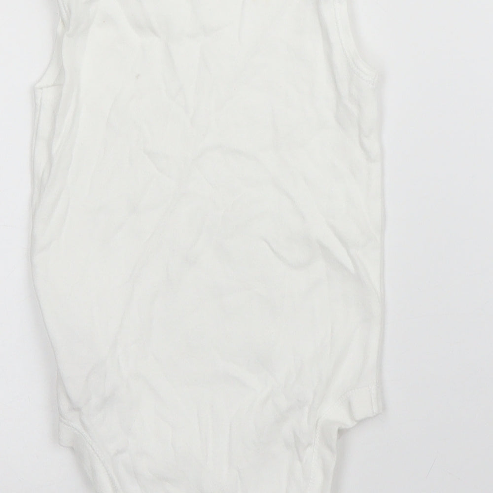 Early Days Baby White Babygrow One-Piece Size 18 Months