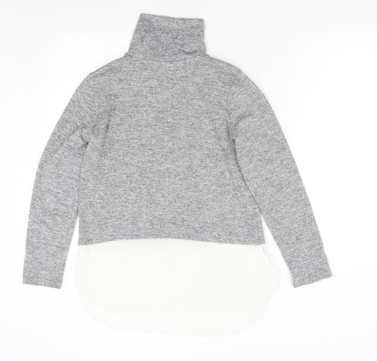Primark Womens Grey Pullover Jumper Size 8