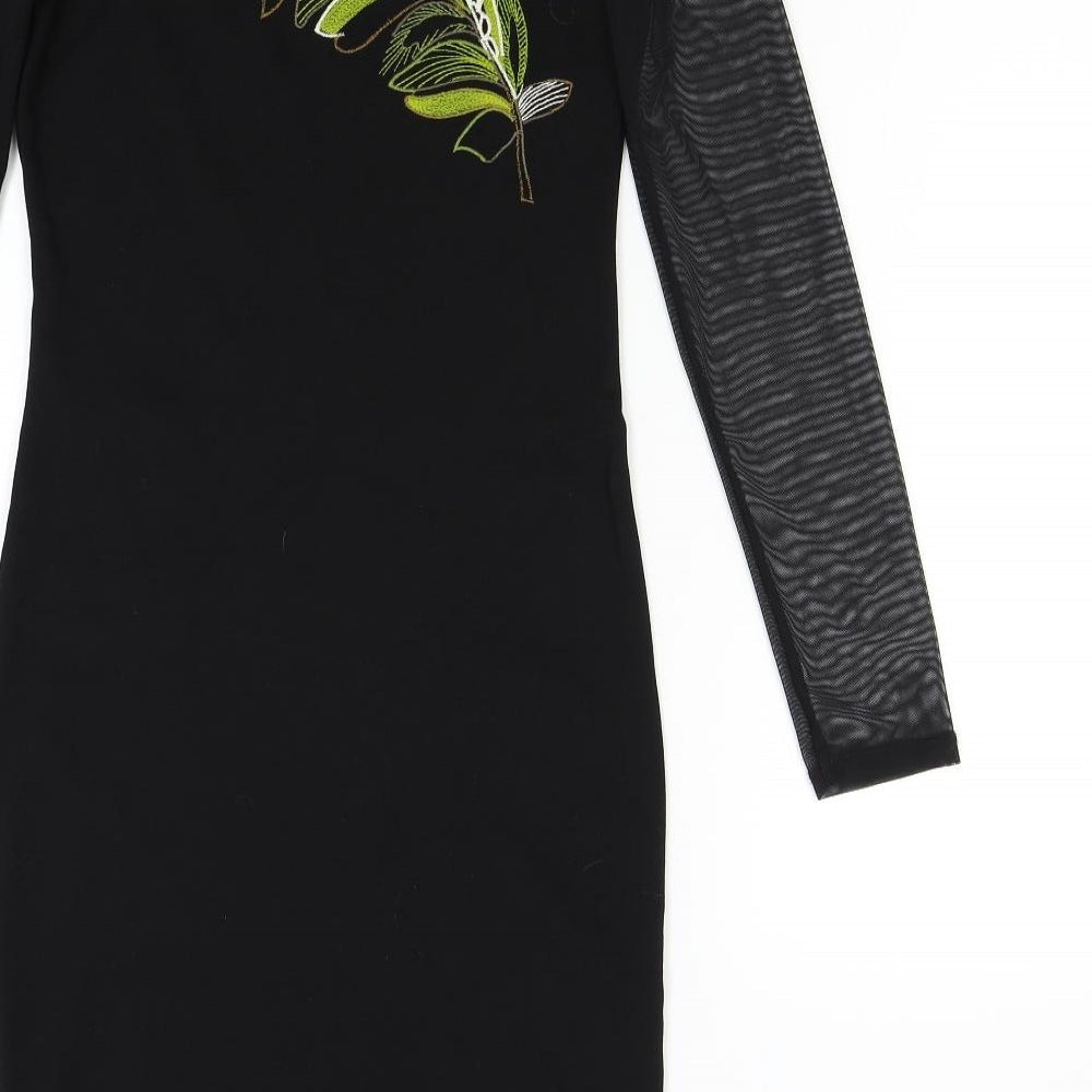 NEXT Womens Black Bodycon Size 8