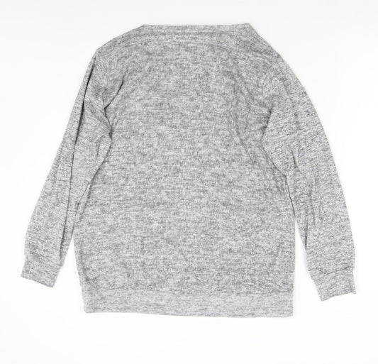 Primark Womens Grey Pullover Jumper Size 14