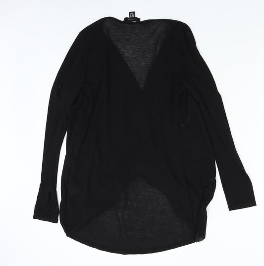 Primark Womens Black Knit Pullover Jumper Size 10