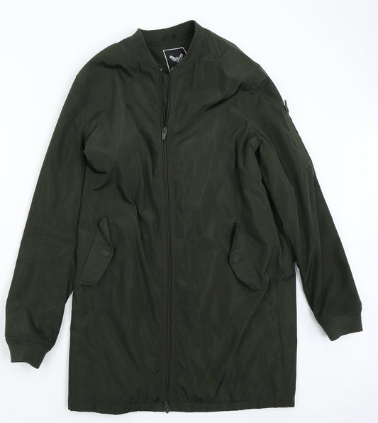 Womens UK Size M Brave Soul Green Jacket
