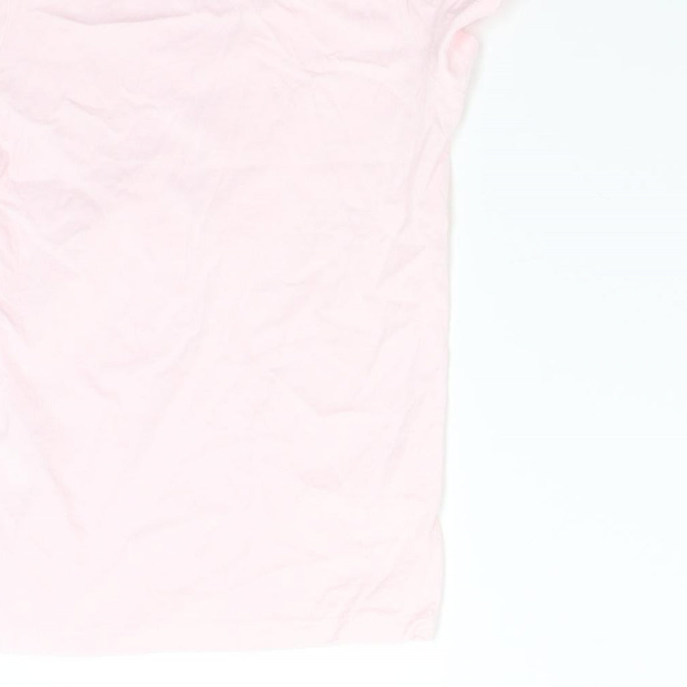 Primark Girls Pink Basic T-Shirt Size 7-8 Years