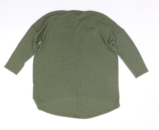 Primark Womens Green Pullover Jumper Size 12