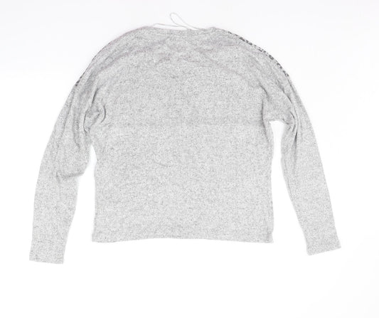 Womens UK Size S Matalan Grey Pullover Jumper