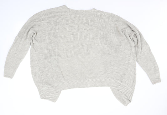 TU Womens Beige Cardigan Jumper Size 14