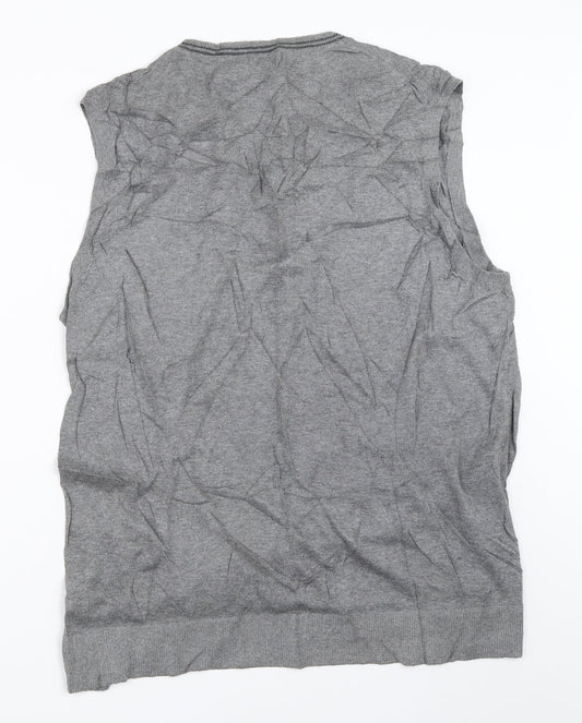 Gap Mens Grey Vest Jumper Size XL