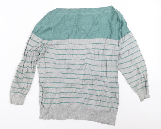 Womens UK Size 18 Debenhams Grey Pullover Jumper