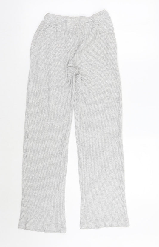 F&F Womens Grey Trousers Size S L27 in