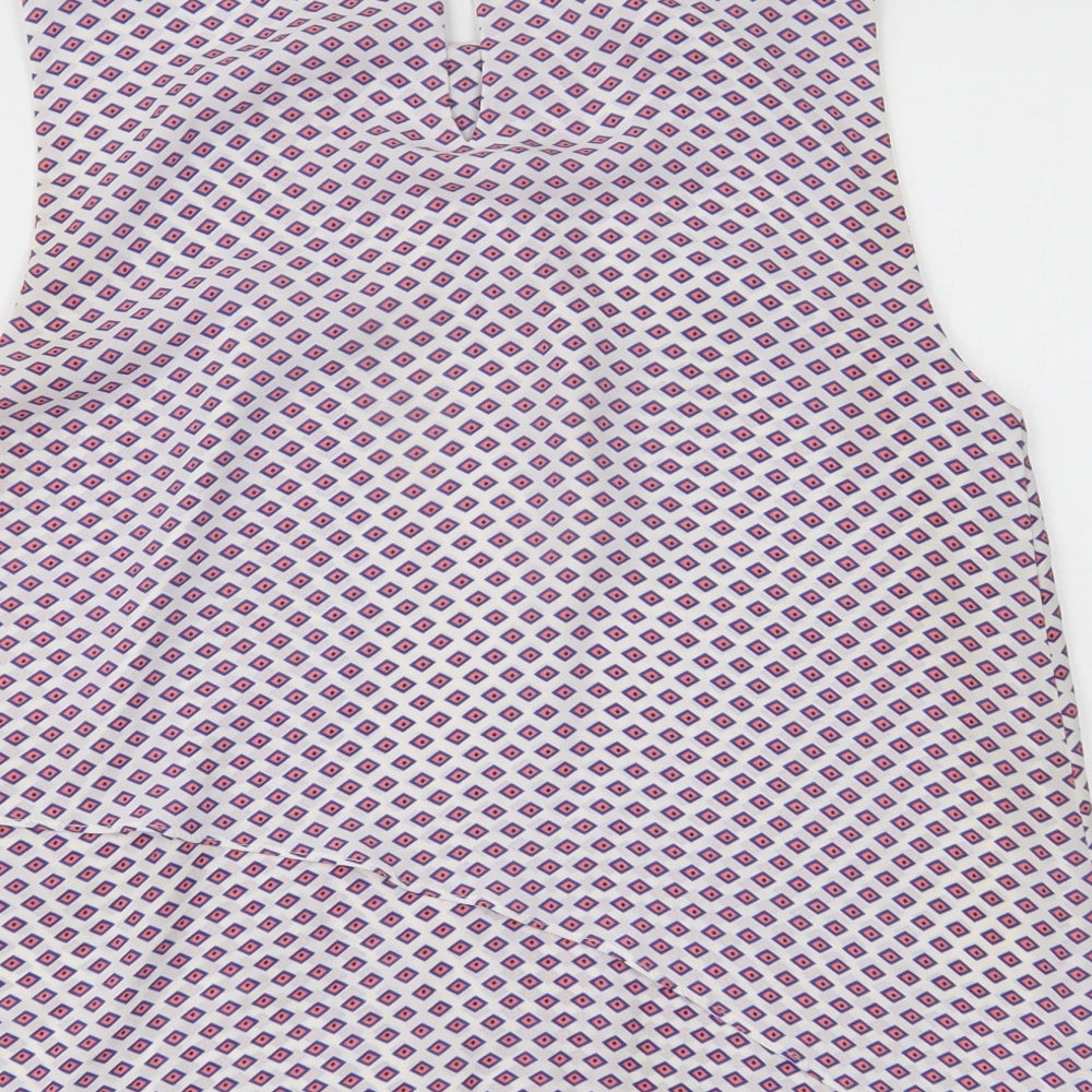 Womens UK Size S Mango Multicoloured Basic Tank