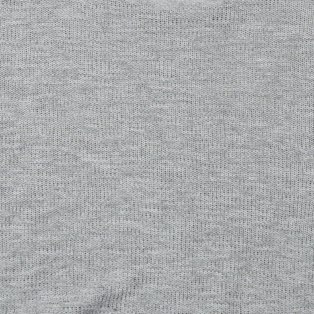 Brand and care label for Papaya women’s grey basic blouse, size UK 14