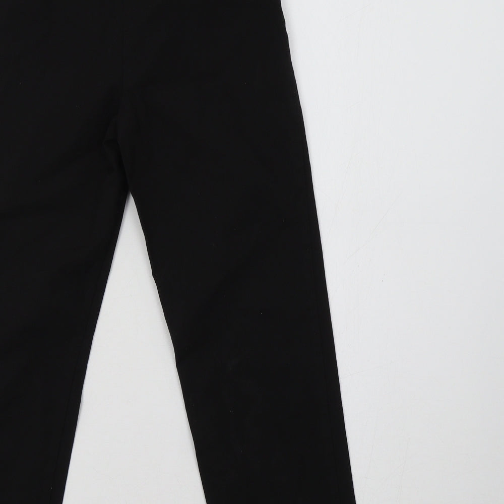 M&S Boys Black Dress Pants Trousers Size 6-7 Years