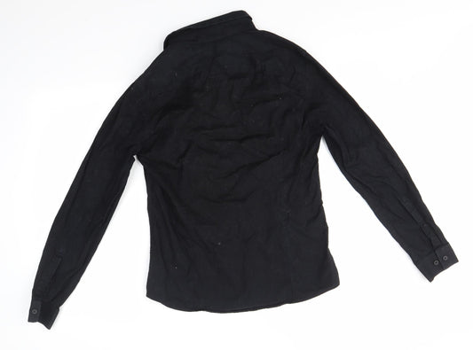 ASOS Mens Black Button-Up Size M