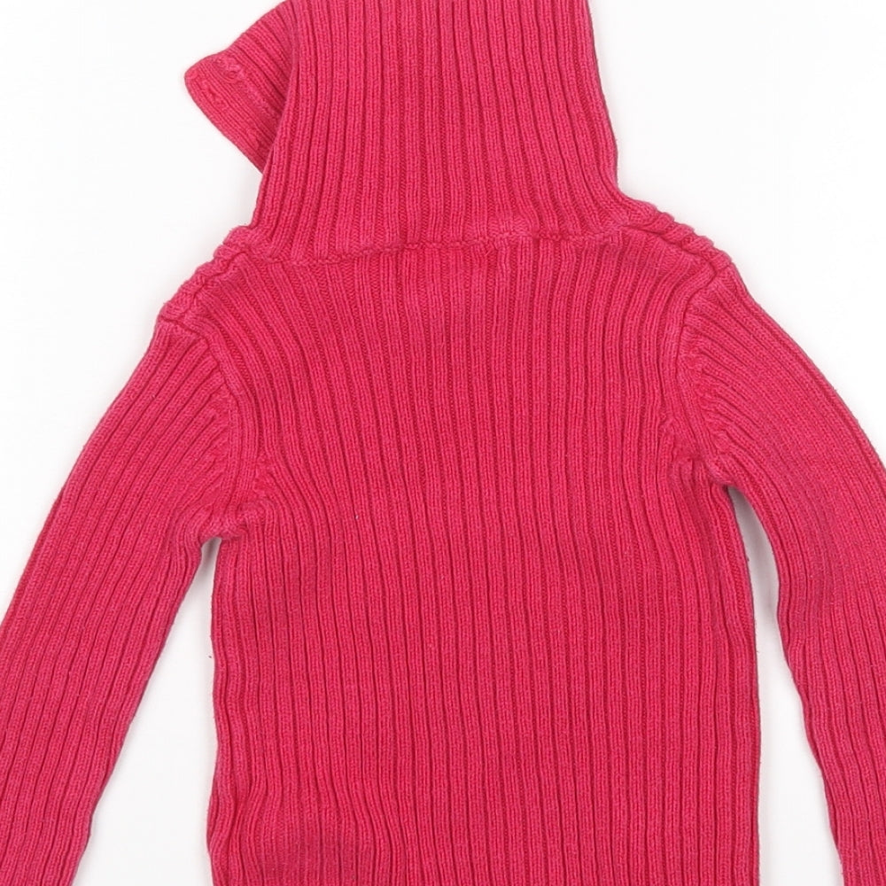 Maggie & Zoe Girls Pink Pullover Jumper Size 2 Years