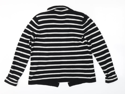 Womens UK Size 12 M&S Black Cardigan Jumper