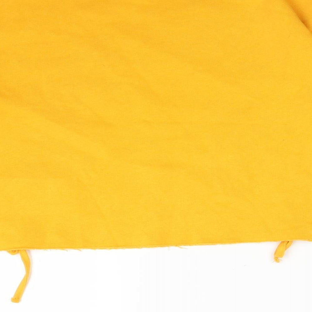 Matalan Girls Yellow Pullover Sweatshirt Size 12 Years - CHICAGO