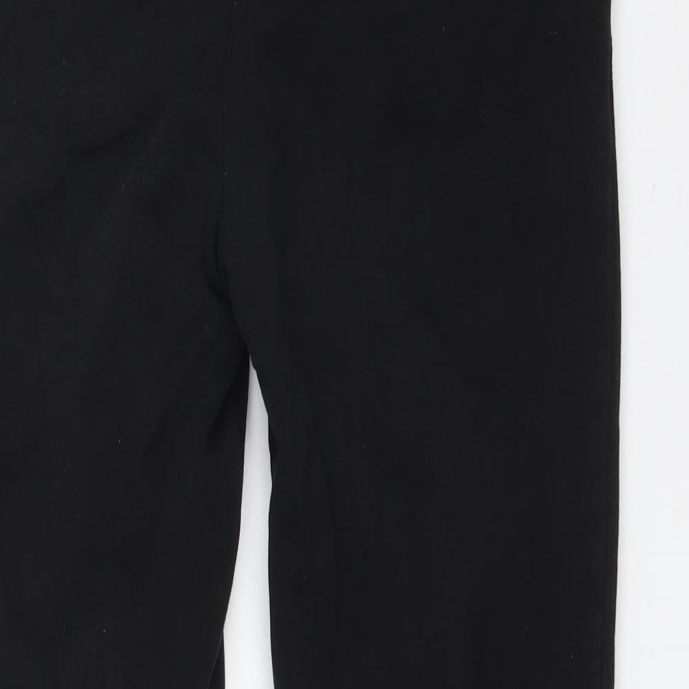 Womens UK Size L H&M Regular Fit Jogger Black Trousers