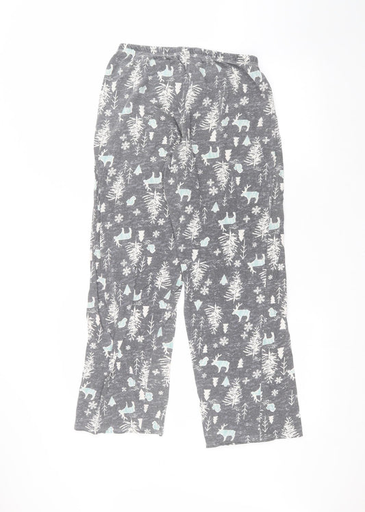 Womens UK Size 8 Marks and Spencer Regular Fit Sweatpants Grey Trousers