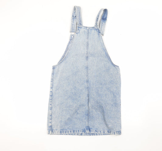 New Look Womens Blue A-Line Size 8