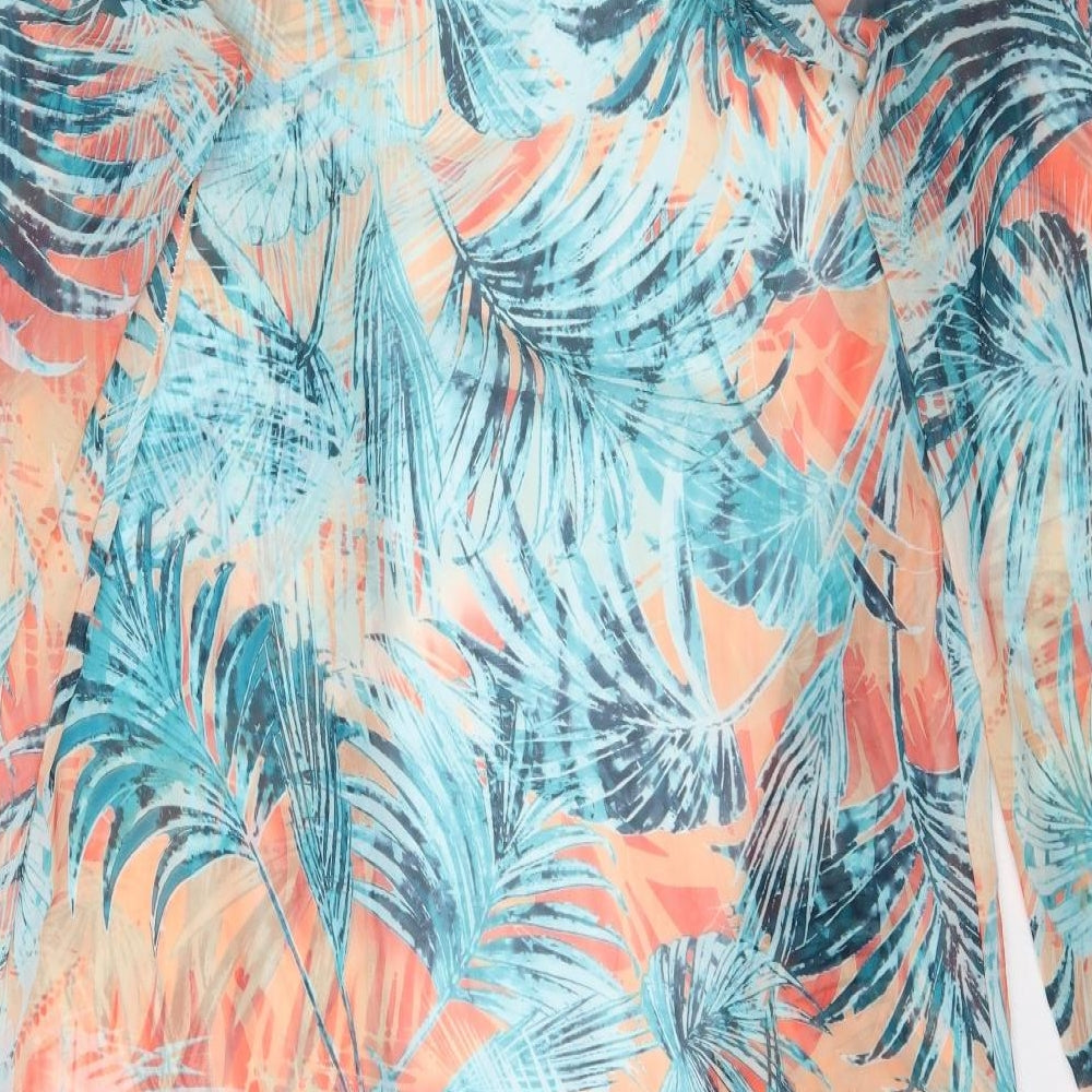 Boohoo Womens Multicoloured Floral Cardigan Jumper Size S - Light cover up