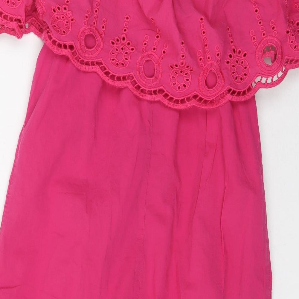 New Look Womens Pink Mini Size 6