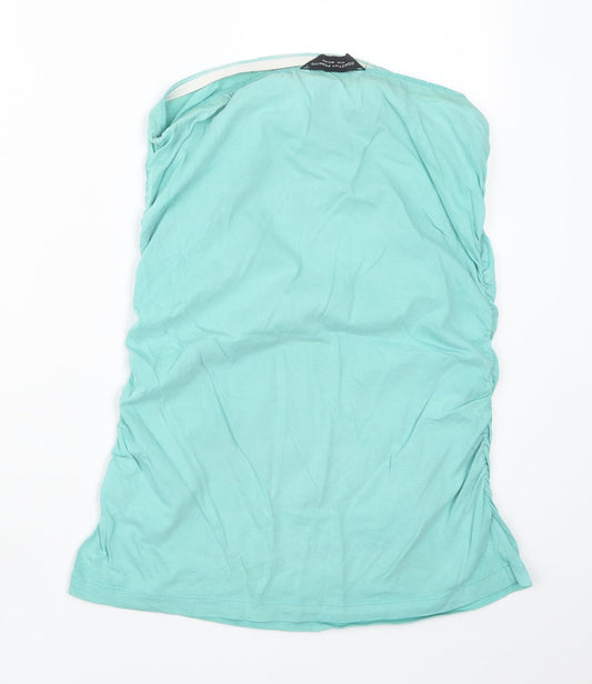 Dorothy Perkins Womens Green Basic T-Shirt Size 12