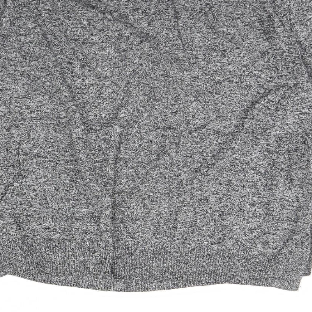 Womens UK Size 12 M&s Grey Pullover Jumper