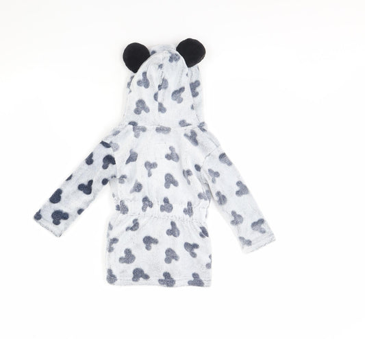 Disney Baby Blue Spotted Cami Gown Size 12-18 Months - signs of wear