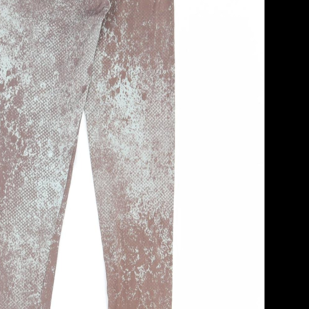 Preworn Womens Brown Capri Leggings Size 26 in L28 in