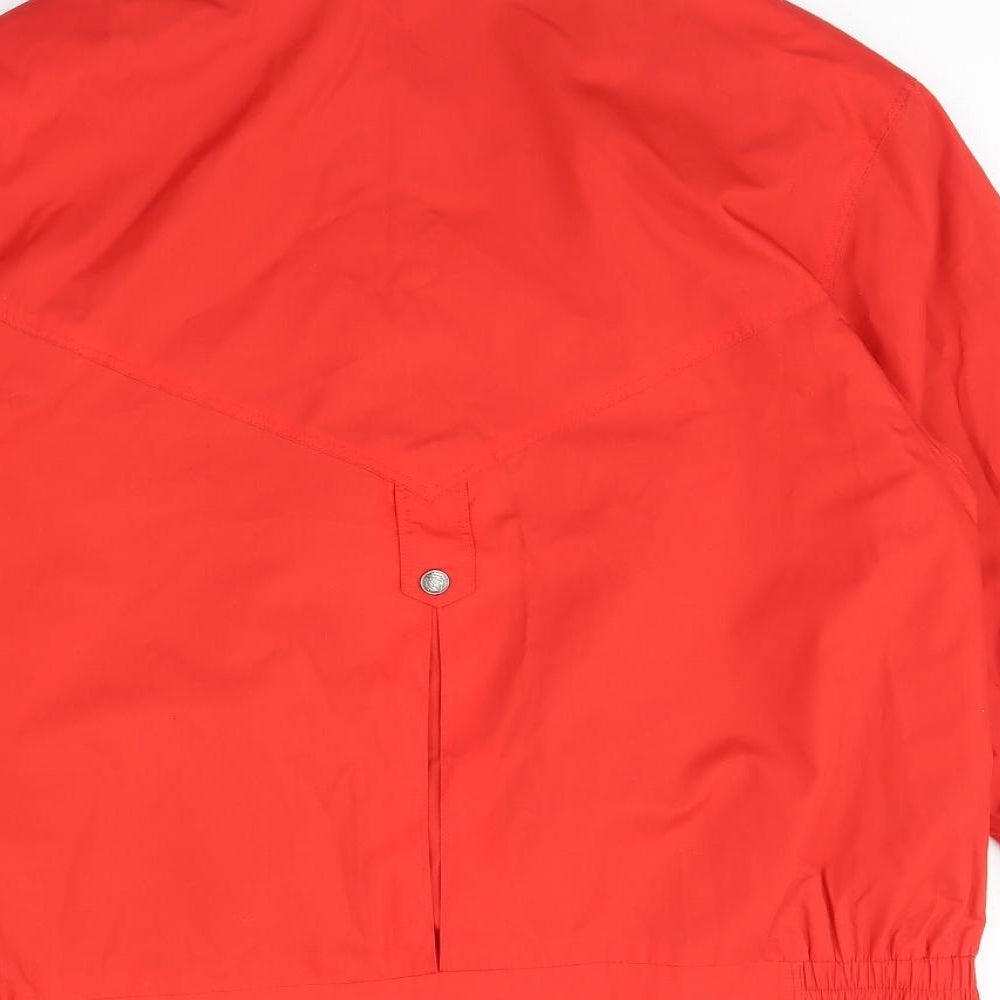 Womens UK Size 18 Telemac Red Rain Coat