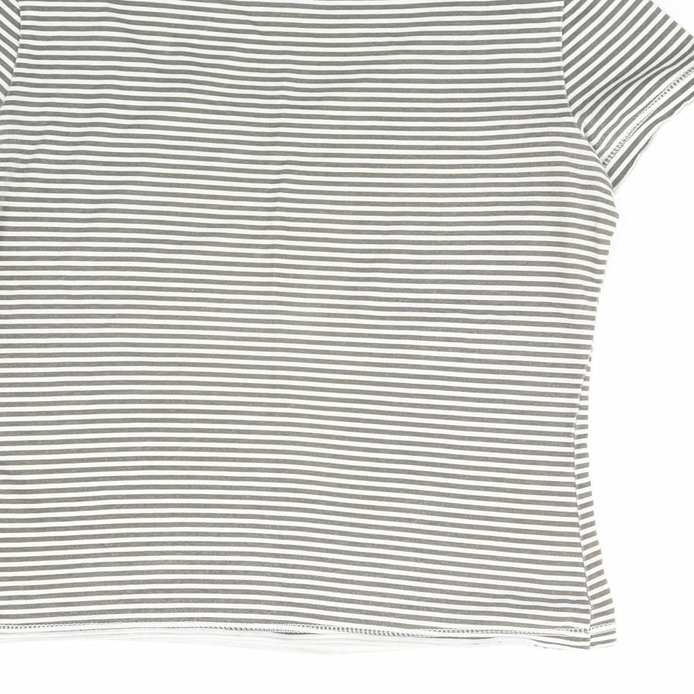 Womens UK Size 10 NEXT White Basic T-Shirt